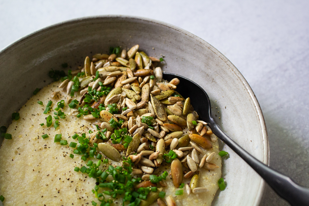 savory millet porridge
