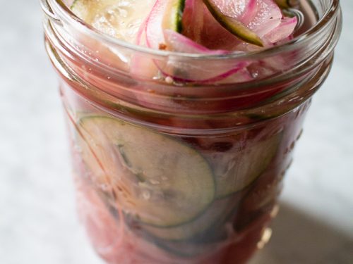 Pickled Red Onions for Mexican Recipes & More - Umami Girl