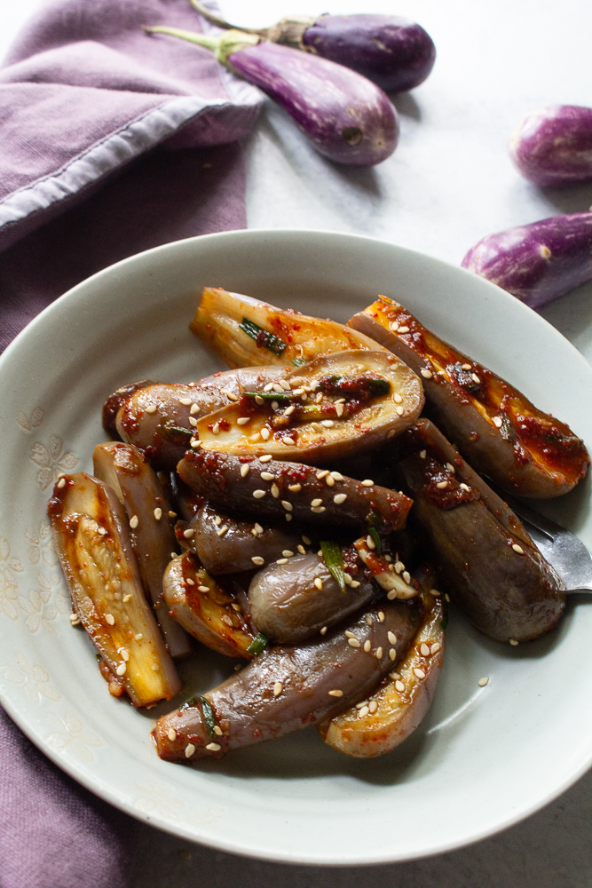 korean eggplant recipe