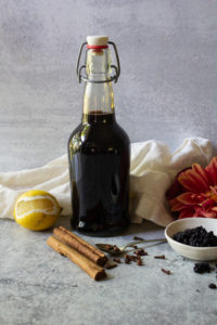make your own elderberry syrup