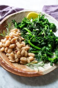 Broccoli Rabe and white beans