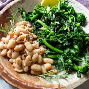 Broccoli Rabe and white beans